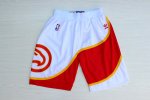 NBA Atlanta Hawks throwback shorts Blanc